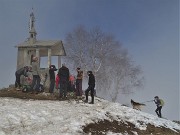 CORNAGERA e POIETO innevati ad anello da Aviatico (21febb21) - FOTOGALLERY